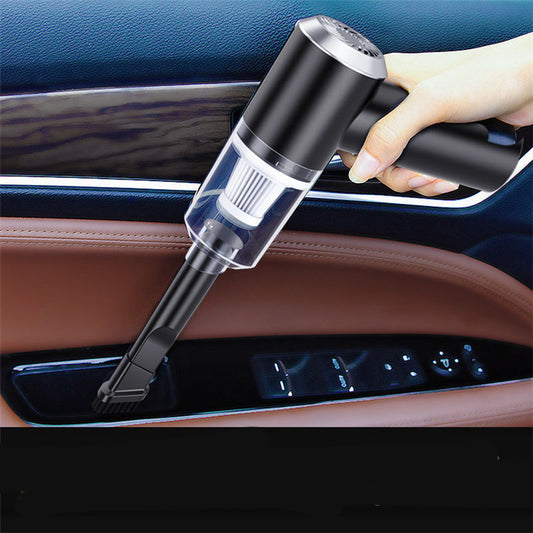 Portable Car Vacuum Cleaner – 4-in-1 Wireless Handheld Vacuum with Strong Suction, Rechargeable & Stainless Steel Filter