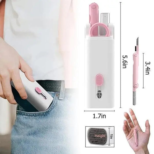 7-in-1 Keyboard & Electronic Cleaning Kit – Multi-Purpose Gadget Cleaner RebelRise Mart