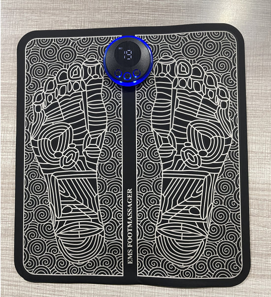 Remote EMS Foot Massager Pad with Remote Improve Blood Circulation Relieve Ache Pain Health Care