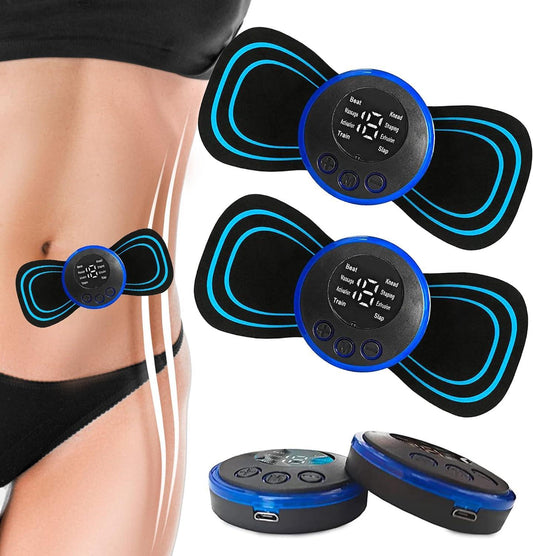 EMS Mini Electric Neck Back Body Massager – Cervical, Shoulder, Back & Muscle Therapy Pain Relief Device