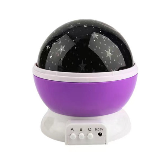 Star Master Dream Rotating Projection Lamp – Galaxy Night Light Projector with Moon & Stars, Bluetooth Music Player, USB Rechargeable