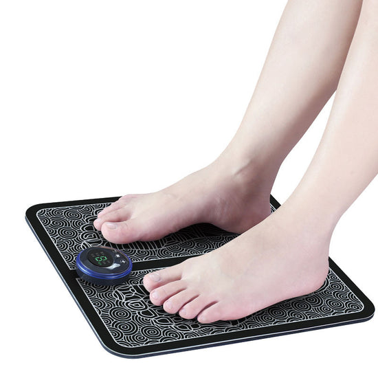 Remote EMS Foot Massager Pad with Remote Improve Blood Circulation Relieve Ache Pain Health Care