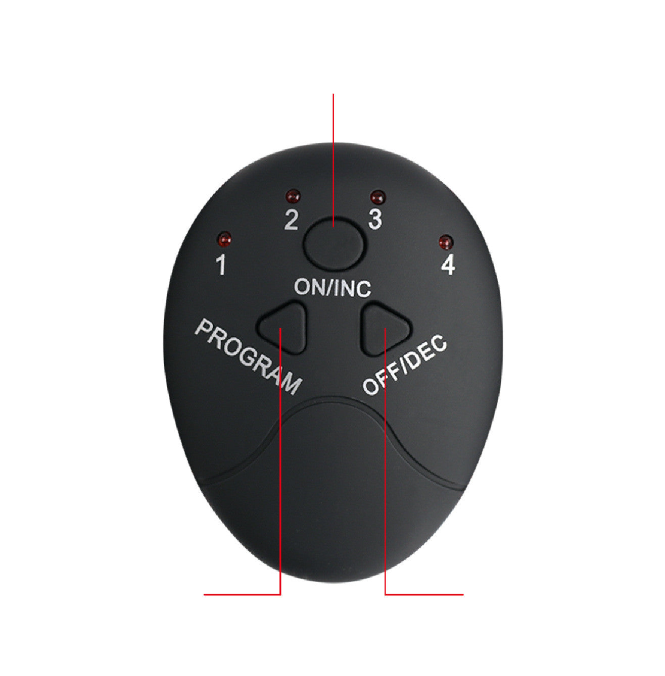 Remote EMS Foot Massager Pad with Remote Improve Blood Circulation Relieve Ache Pain Health Care