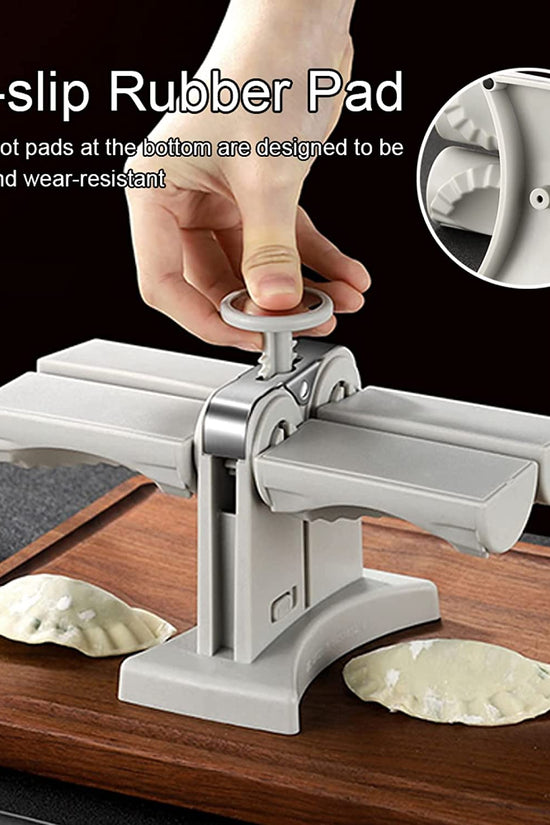 Double Head Automatic Dumpling Maker Machine – Fast & Easy Dumpling Press