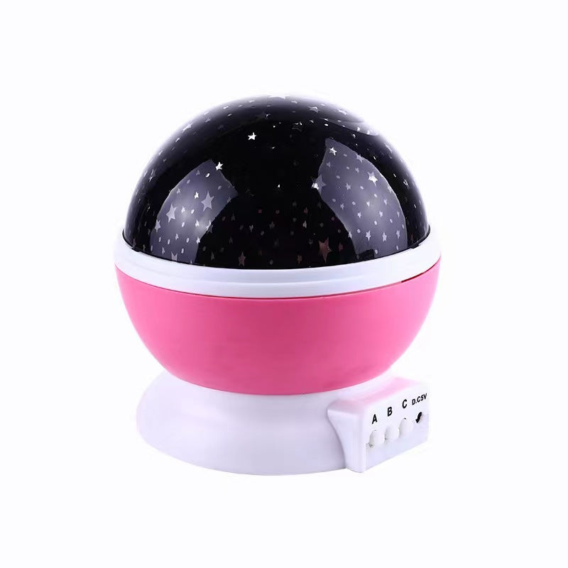 Star Master Dream Rotating Projection Lamp – Galaxy Night Light Projector with Moon & Stars, Bluetooth Music Player, USB Rechargeable
