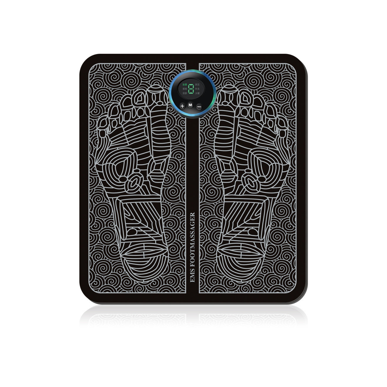 Remote EMS Foot Massager Pad with Remote Improve Blood Circulation Relieve Ache Pain Health Care