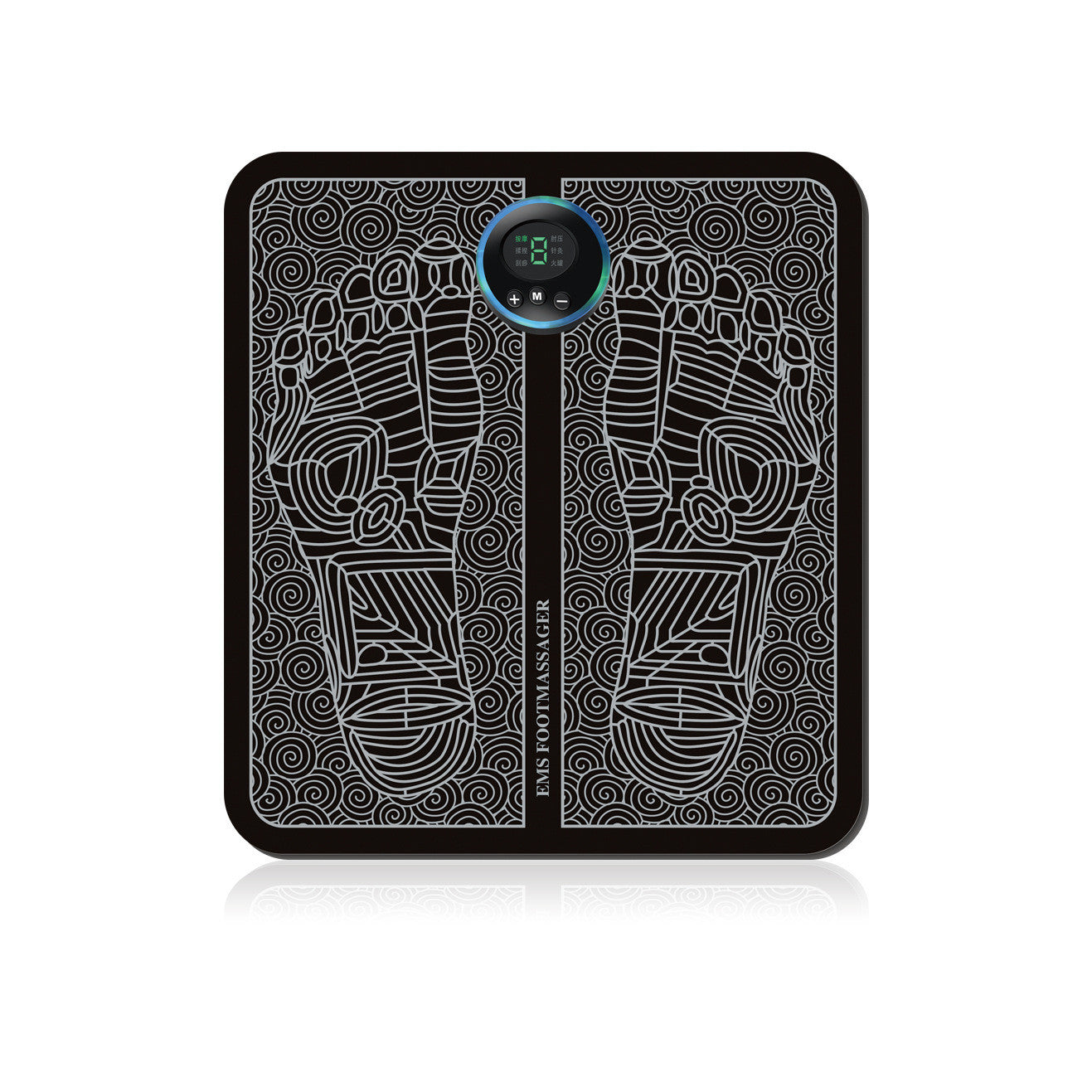 Remote EMS Foot Massager Pad with Remote Improve Blood Circulation Relieve Ache Pain Health Care