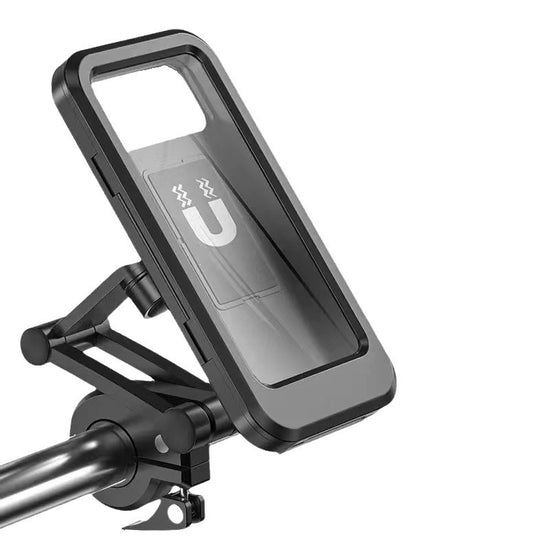 👉 Rain-Proof Phone Holder for Bike & Motorcycle – Universal Waterproof Phone Mount with 360° Rotation