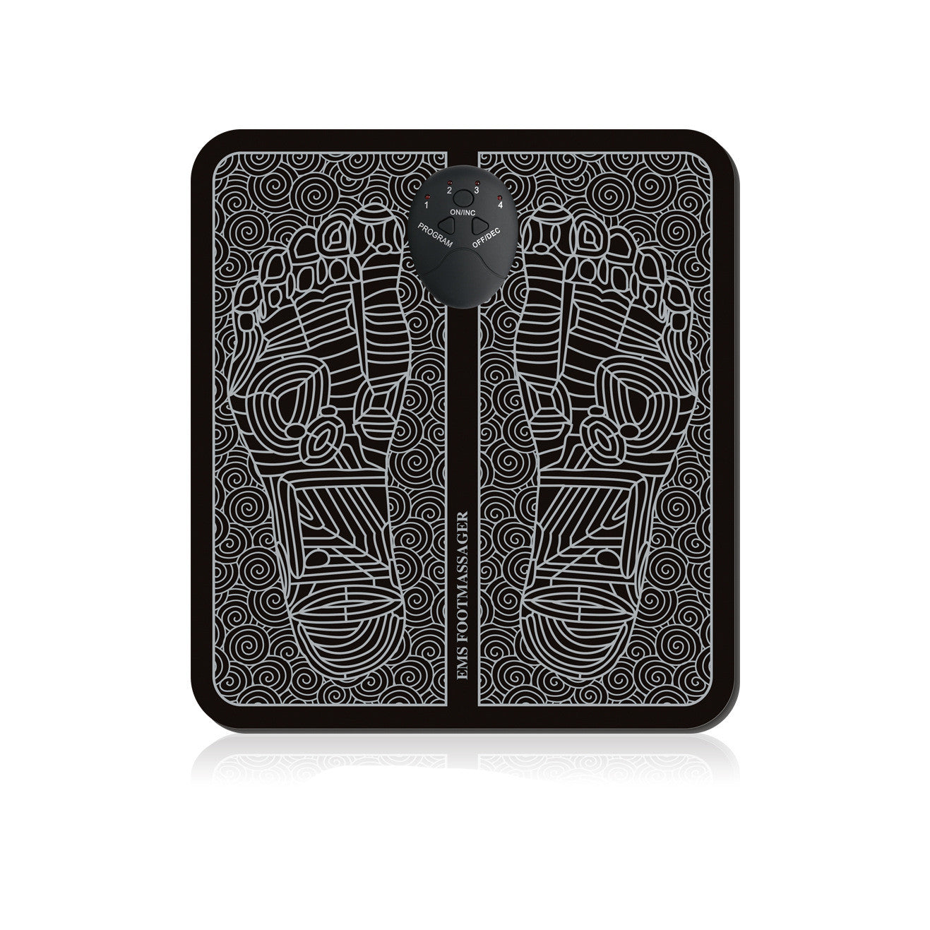 Remote EMS Foot Massager Pad with Remote Improve Blood Circulation Relieve Ache Pain Health Care