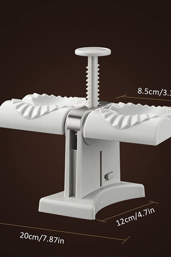 Double Head Automatic Dumpling Maker Machine – Fast & Easy Dumpling Press