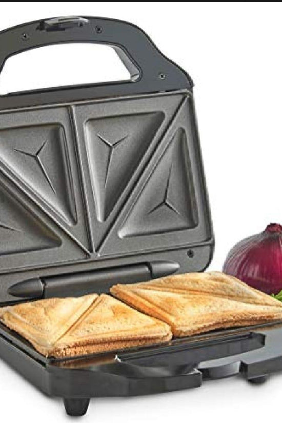 Multi Brand 750W Electric Sandwich Maker – Non-Stick Plates, Compact & Durable Stainless Steel Design, Quick Heating Appliance for Perfect Grilled Sandwiches RebelRise Mart