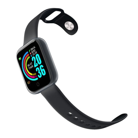 D20 Smart Watch – Stylish Metal Body Fitness Tracker with Heart Rate, Blood Oxygen, Sleep Monitor, Waterproof Design, Bluetooth & Free Home Delivery RebelRise Mart