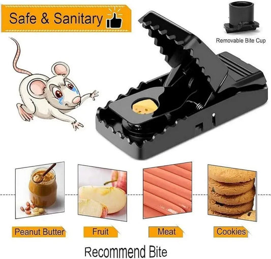 Snap 🐭 Mouse Trap – Easy & Effective Rodent Control RebelRise Mart