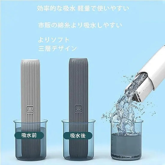 Portable Mini Mop – Kitchen & Home Cleaning Tool RebelRise Mart