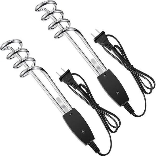 1500W Stainless Steel Water Heating Rod – Quick Boil Immersion Heater for Instant Hot Water RebelRise Mart