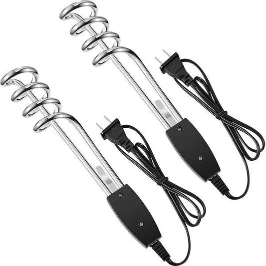 1500W Stainless Steel Water Heating Rod – Quick Boil Immersion Heater for Instant Hot Water RebelRise Mart