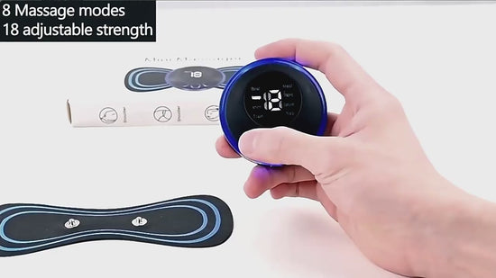 EMS Mini Electric Neck Back Body Massager – Cervical, Shoulder, Back & Muscle Therapy Pain Relief Device