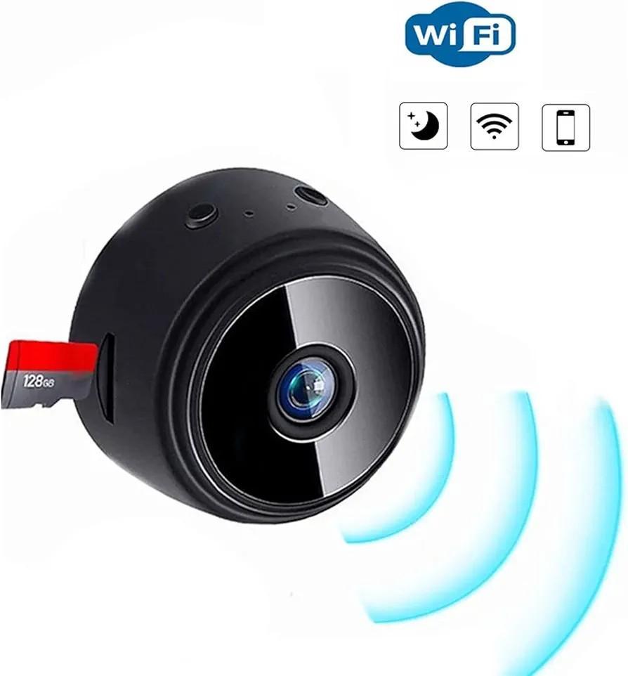 A9 Mini WiFi Camera – 1080P Full HD Wireless Security Camera with Night Vision & Motion Detection for Home & Baby Monitoring