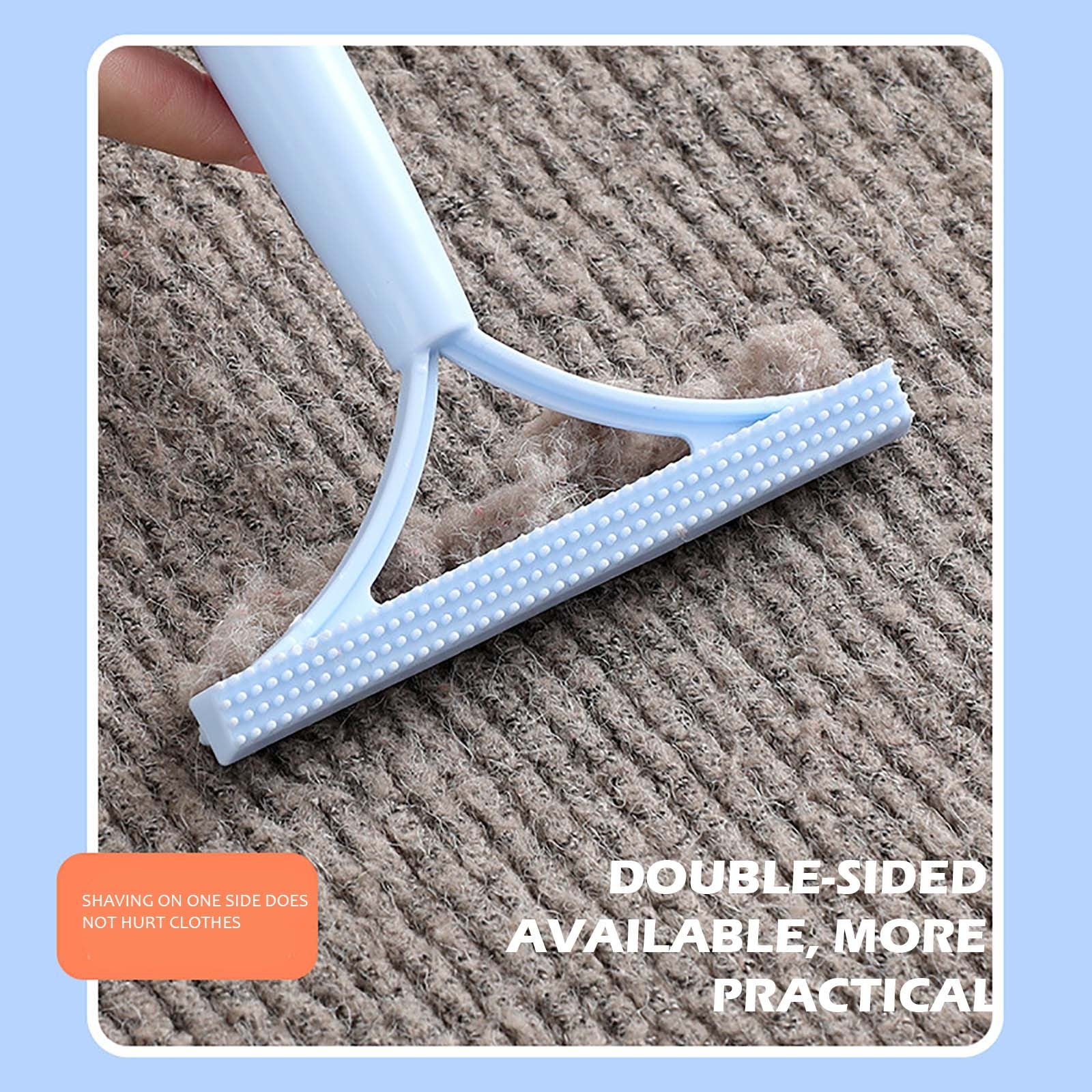 Portable Lint Remover & Fabric Shaver – Reusable Clothes Fuzz Remover for Sweaters, Carpets & Furniture (Eco-Friendly)