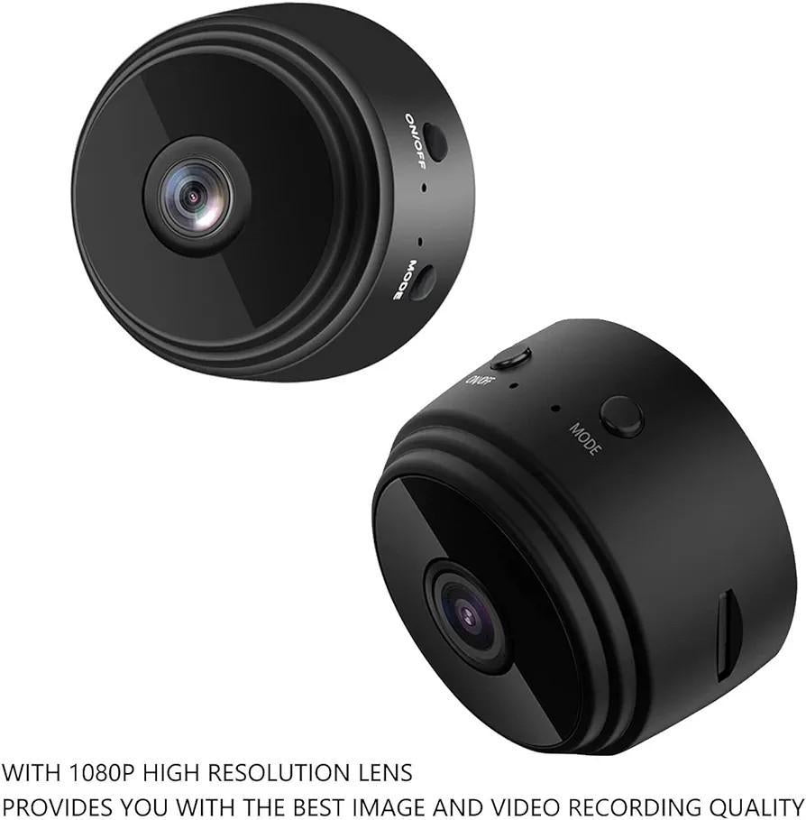 A9 Mini WiFi Camera – 1080P Full HD Wireless Security Camera with Night Vision & Motion Detection for Home & Baby Monitoring