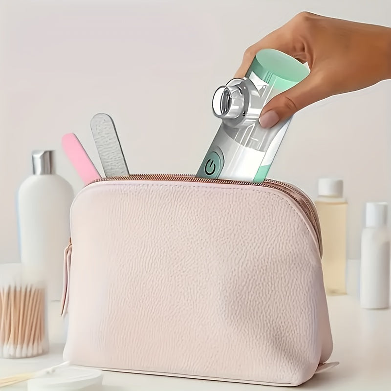 Portable Facial Steamer & Mesh Nebulizer – 2-in-1 Face Steamer & Humidifier for Deep Cleaning, Hydration & Spa Care