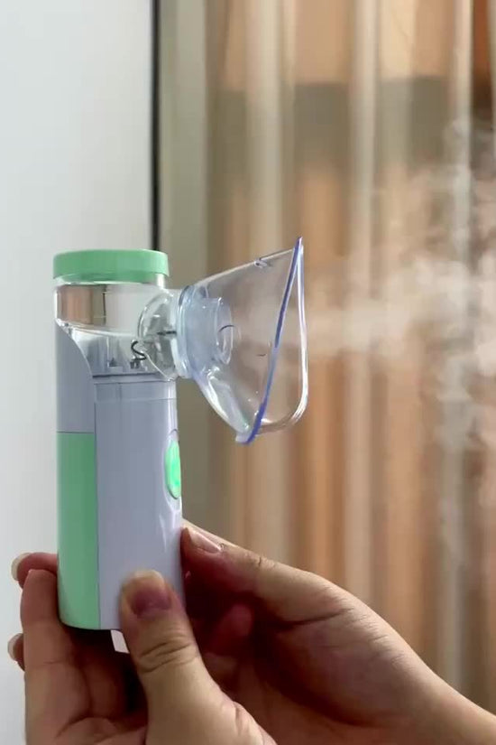 Portable Facial Steamer & Mesh Nebulizer – 2-in-1 Face Steamer & Humidifier for Deep Cleaning, Hydration & Spa Care